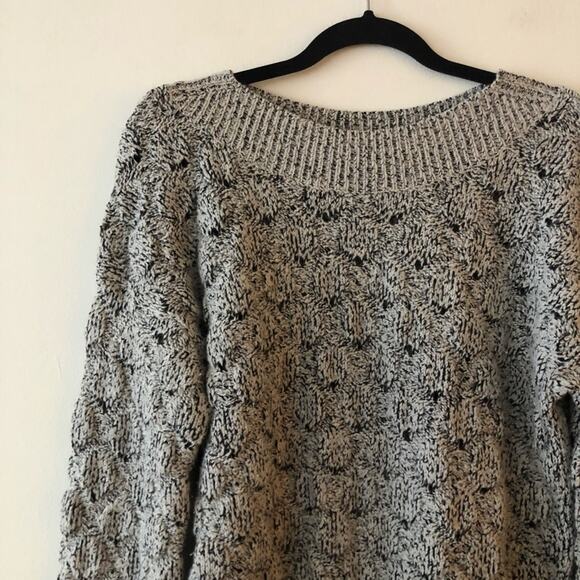 J Brand Camelia Melange Textured Knit Sweater - Picture 7 of 9